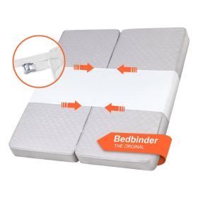 Veovr 2-in-1 Bed Bridge, Extra Long Bed Converter with Fixing Straps and Metal Button,Bed Bridge for Split King Adjustable,King Gap Filler for Bed