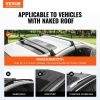 VEVOR Universal Roof Rack Cross Bars, 41.3" Aluminum Roof Rack Crossbars, Fit Roof without Side Rail, 155 lbs Load Capacity