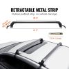 VEVOR Universal Roof Rack Cross Bars, 41.3" Aluminum Roof Rack Crossbars, Fit Roof without Side Rail, 155 lbs Load Capacity