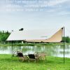 (FST-ZQ-041)Ordinary 3*4m RV Outdoor Tent Shade Portable Camping Sunscreen Rainproof Vinyl Canopy