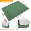 60" x 78" Waterproof Picnic Blanket Handy Mat with Strap Foldable Camping Rug