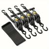 "Auto-Retract Ratchet Tie Down – Heavy-Duty Truck Strap for Farm, Transport & Outdoor Use"