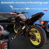 "Auto-Retract Ratchet Tie Down – Heavy-Duty Truck Strap for Farm, Transport & Outdoor Use"